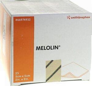 MELOLIN 5x5 cm Wundauflagen steril