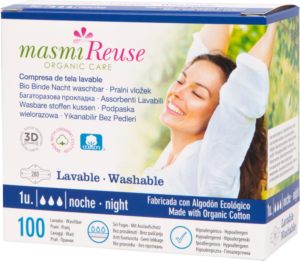 masmi Reuse Bio Binde Nacht waschbar