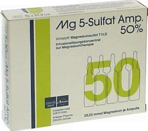 MG 5 Sulfat Amp. 50% Infusionslösungskonzentrat