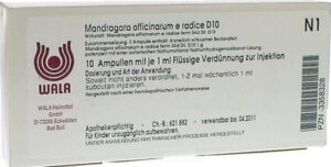 Mandragora officinarium e radice D 10