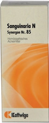 SYNERGON KOMPLEX 85 Sanguinaria N Tropfen