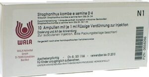 STROPHANTHUS KOMBE e semine D 4 Ampullen