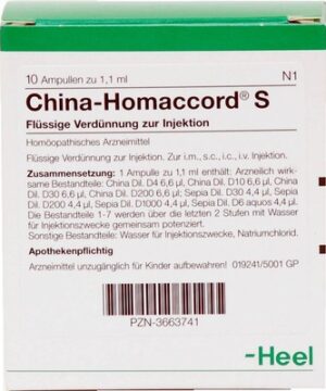 CHINA HOMACCORD S Ampullen