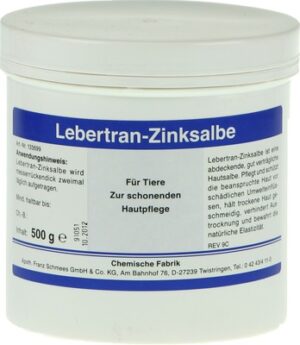 Lebertran-Zinksalbe für Tiere