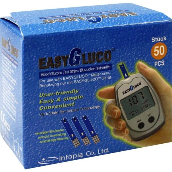 EASYGLUCO Blutzucker Teststreifen