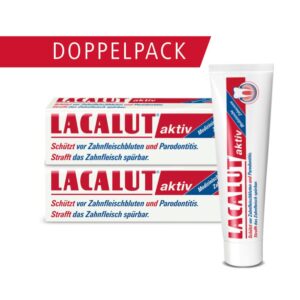 LACALUT aktiv Zahncreme Doppelpack