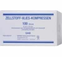 ZELLSTOFF VLIES KOMPRESSEN 8x10 cm unsteril