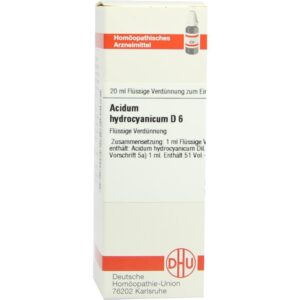 ACIDUM HYDROCYANICUM D 6 Dilution