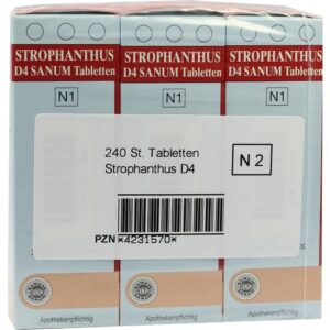 STROPHANTHUS D 4 Sanum Tabletten