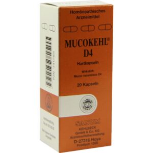 MUCOKEHL Kapseln D 4