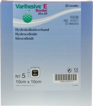 VARIHESIVE E Border 10x10 cm HKV hydroaktiv