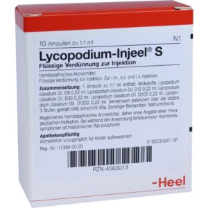 LYCOPODIUM INJEEL S Ampullen