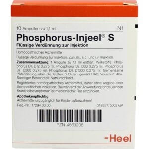 PHOSPHORUS INJEEL S Ampullen