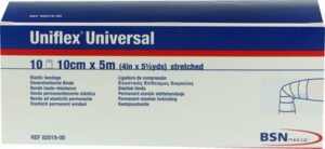 UNIFLEX Universal Binden 10 cmx5 m Zellglas weiß