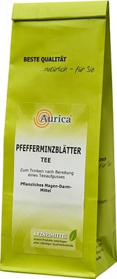 Pfefferminzblätter Tee