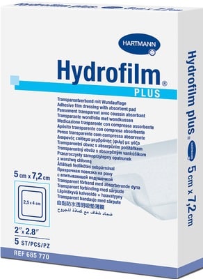 HYDROFILM Plus Transparentverband 5x7