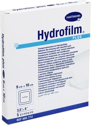 HYDROFILM Plus Transparentverband 9x10 cm