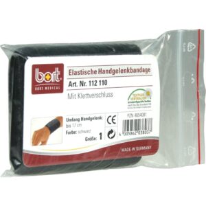 BORT Handgelenkbandage Gr.1 schwarz m.Klettvers.