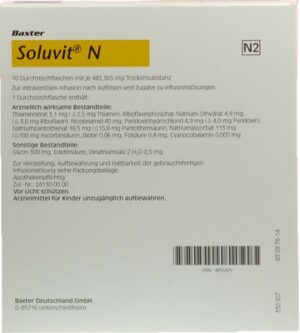 SOLUVIT N Plv.f.e.Konz.z.Her.e.Infusionslösung