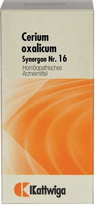 SYNERGON KOMPLEX 16 Cerium oxalicum Tabletten