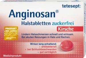 tetesept Anginosan Halstabletten zuckerfrei Kirsch