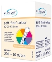 KLINION Soft fine colour Lanzetten 30 G