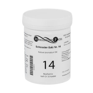HOMOEOPATHJIEFUCHS Schüssler-Salz Nummer 14 Kalium bromatum D6 Biochemie