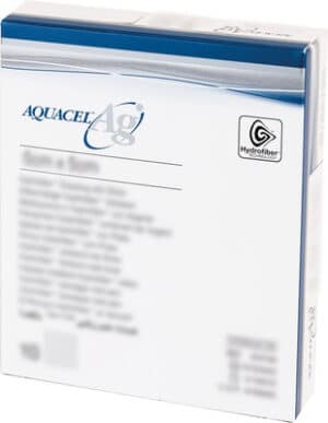 AQUACEL Ag 5x5 cm Kompressen