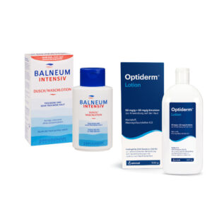 Optiderm Lotion & Balneum Intensiv Waschlotion Set