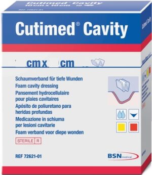 CUTIMED Cavity Schaumverb.15x15 cm nicht haftend
