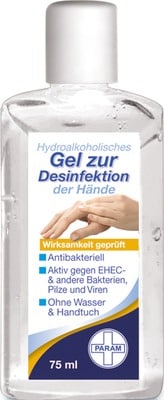 DESINFEKTIONSGEL für die Hand antibakteriell