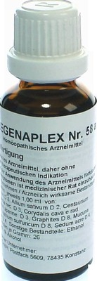 REGENAPLEX Nr.58 a Tropfen