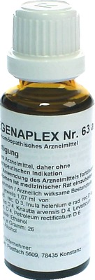 REGENAPLEX Nr.63 a Tropfen