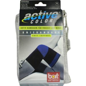 BORT ActiveColor Kniebandage medium schwarz