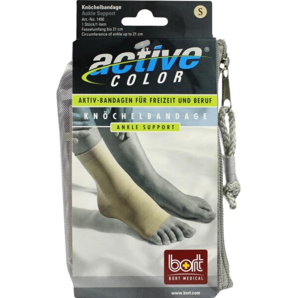 BORT ActiveColor Knöchelbandage small haut