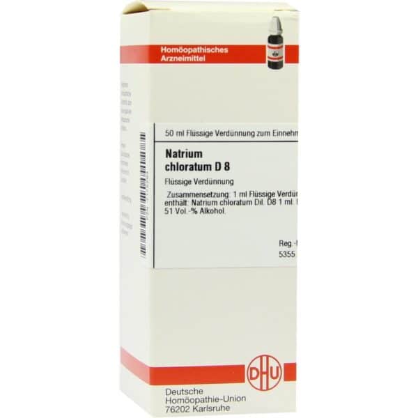 NATRIUM CHLORATUM D 8 Dilution