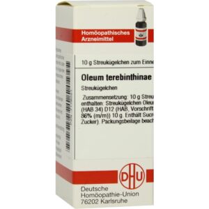 OLEUM TEREBINTHINAE D 12 Globuli