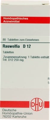 RAUWOLFIA D 12 Tabletten