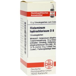 HISTAMINUM hydrochloricum D 8 Globuli