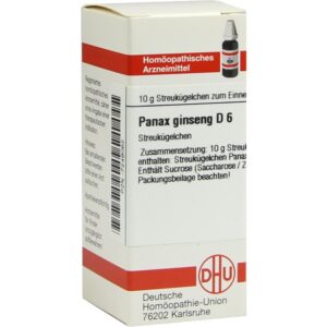 PANAX GINSENG D 6 Globuli