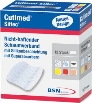 CUTIMED Siltec Schaumverb.5x6 cm nicht haftend