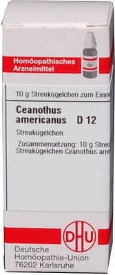 CEANOTHUS AMERICANUS D 12 Globuli