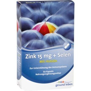 Gesund Leben Zink 15 mg+Selen Kapseln