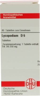 LYCOPODIUM D 6 Tabletten