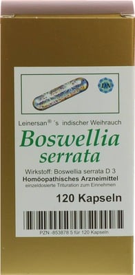 BOSWELLIA SERRATA L.ind.Weihrauch Kapseln