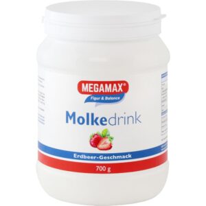 MOLKE DRINK Megamax Erdbeere Pulver