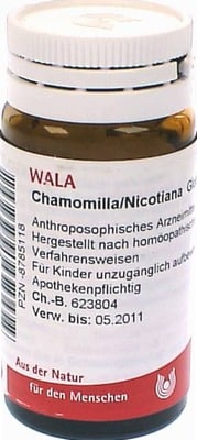 Chamomilla/Nicotiana Globuli