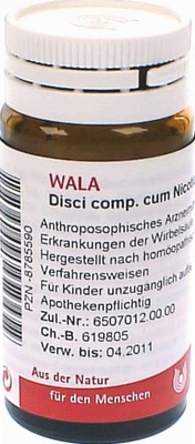 Disci comp. cum Nicotiana Globuli