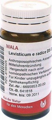 Levisticum e radice D3 Globuli