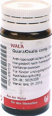 Quarz/Oxalis comp. Globuli